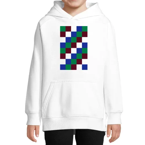 Farbspiel Hoodie Kinder Stellar