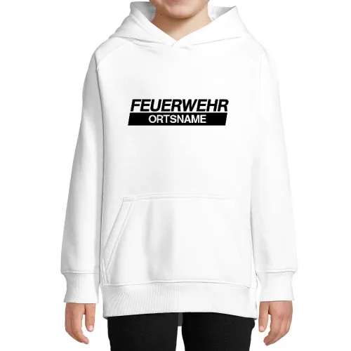 Feuerwehr Schriftzug Hoodie