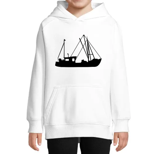 Fischkutter Hoodie Kinder Stellar
