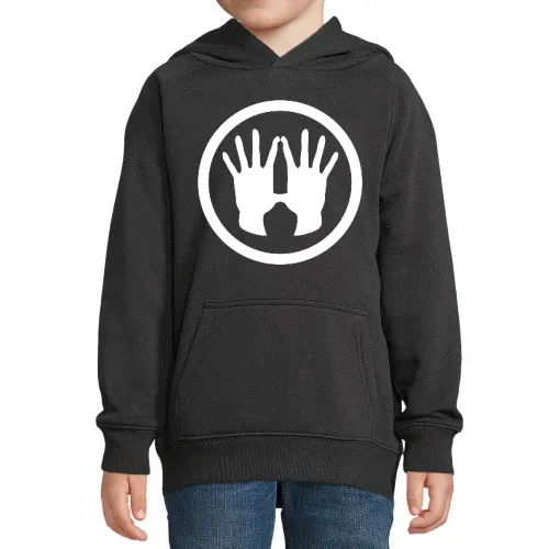 Flaschenhand Hoodie Kinder Stellar