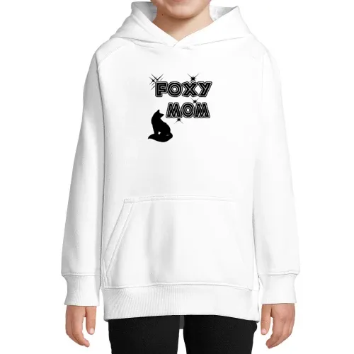 Foxy Mom - Fuchs Fuchsliebhaber Hoodie Kinder Stellar