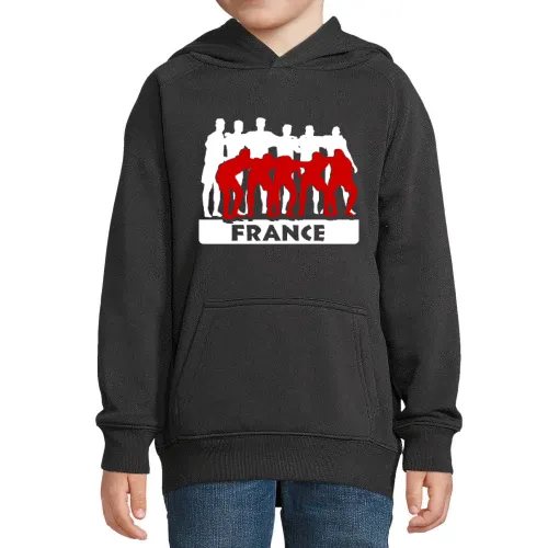 Frankreich France Team Hoodie Kinder Stellar