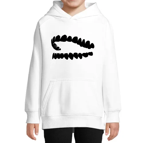 Gebiss Zähne Kinder Hoodie