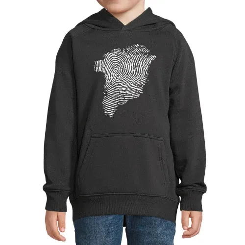Grönland Fingerabdruck Hoodie