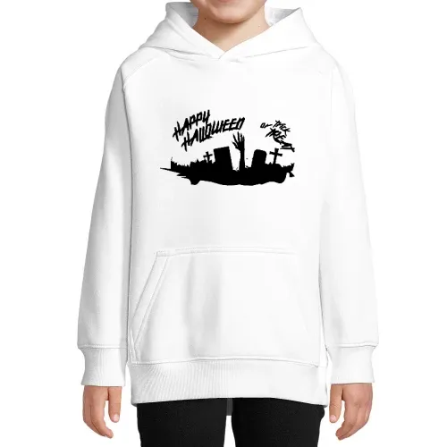 Halloween Friedhof Shirt Süßes Saures Geschenkidee Hoodie Kinder Stellar