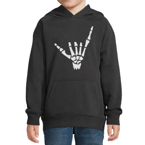 hang loos aus Knochen Hoodie