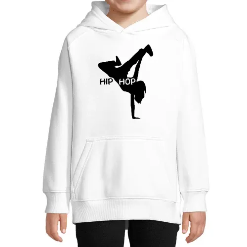 Hip Hop Frau Kinder Hoodie