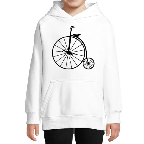 Hochrad Retro Fahrrad Hoodie