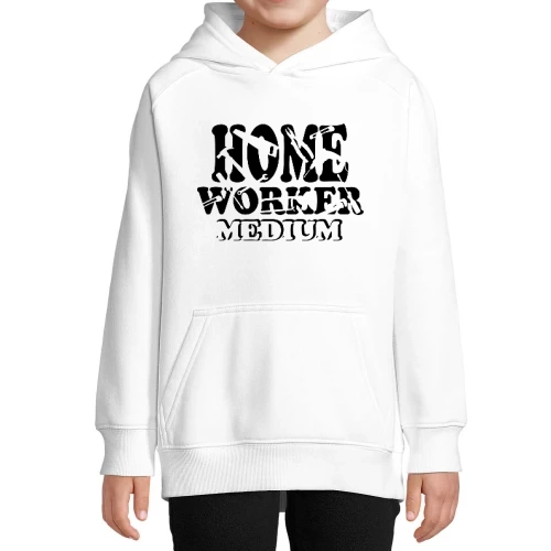 Home Worker Hoodie Kinder Stellar