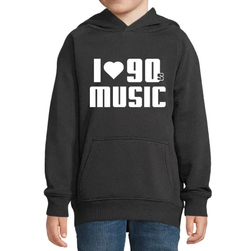 I Love 90s Music Hoodie