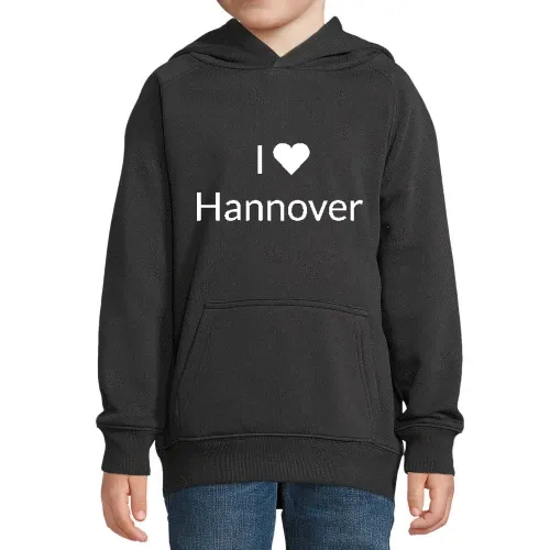 I Love Hannover Hoodie Kinder Stellar