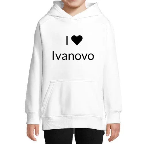I Love Ivanovo Kinder Hoodie I Love Ivanovo Hoodie