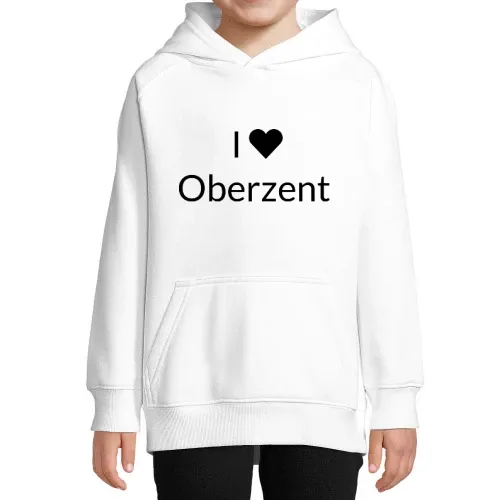 I Love Oberzent Hoodie Kinder Stellar