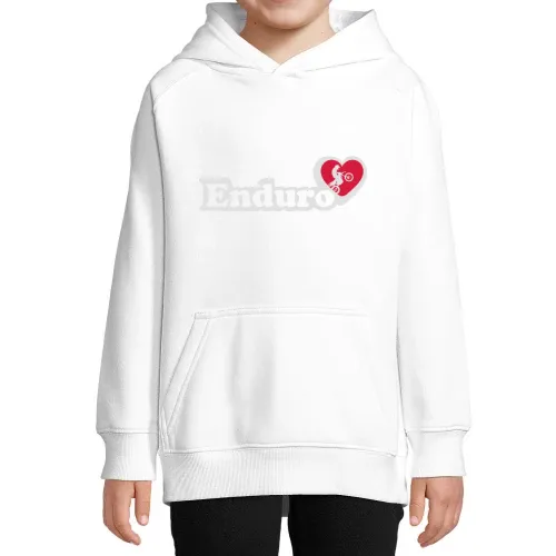 Ich liebe Enduro Kinder Hoodie Ich liebe Enduro Hoodie