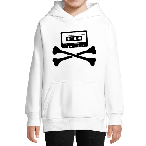 Kassetten Knochen Kinder Hoodie Kassetten Knochen Hoodie