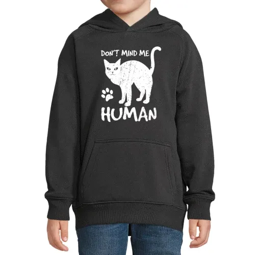 Katzen Spruch Hoodie Kinder Stellar