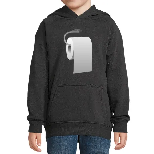 Klopapierrolle Hoodie Kinder Stellar