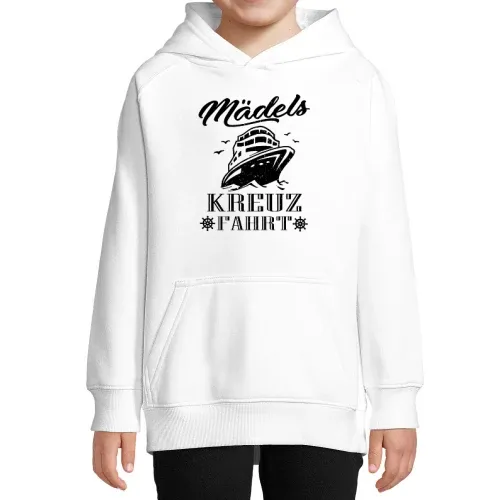Kreuzfahrt Cruise Kreuzfahrtschiff Mädels Gruppe Kinder Hoodie