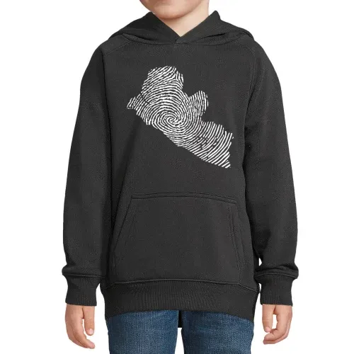 Liberia Fingerabdruck Hoodie