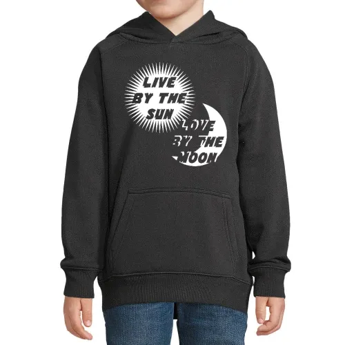 live and love Hoodie Kinder Stellar