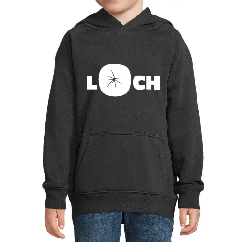 Loch im Shirt Hoodie Kinder Stellar