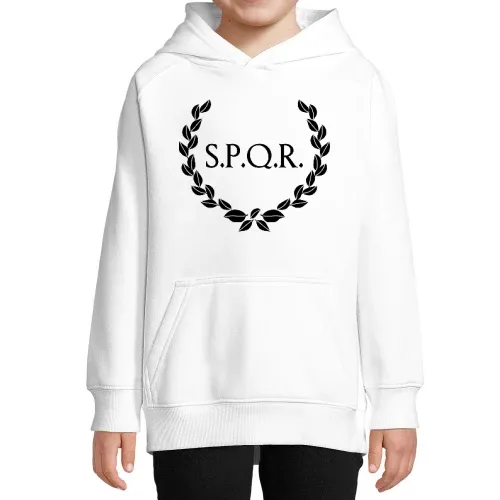 Lorbeerkranz SPQR Rom 2.0 Kinder Hoodie