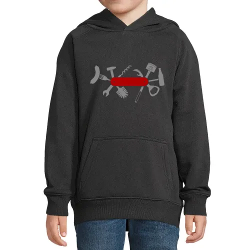 Männer Taschenmesser 3.0 Hoodie Kinder Stellar
