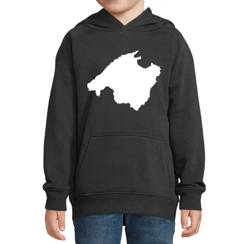 Mallorca Umriss Hoodie Kinder Stellar