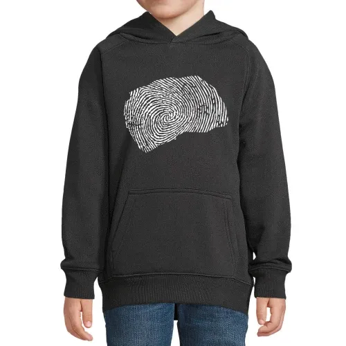 Mazedonien Fingerabdruck Hoodie