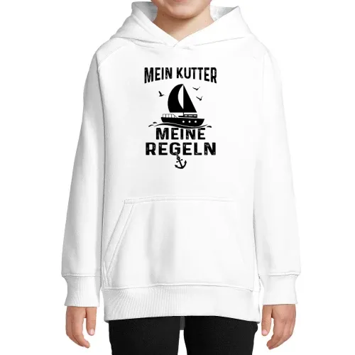 Mein Kutter Meine Regeln Bootsfahrer Kapitän Hoodie