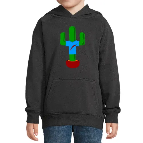 Mexikanischer Kaktus Hoodie Kinder Stellar