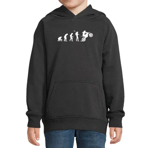 Motocross Evolution Damen Cross Enduro Bikerin Hoodie