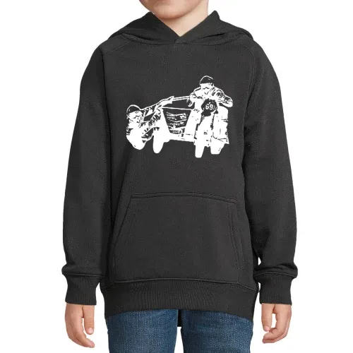 Motocross mit Beiwagen Hoodie
