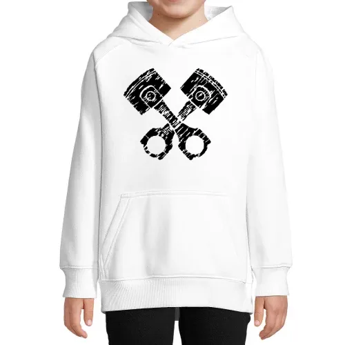 Motorkolben Retro Hoodie