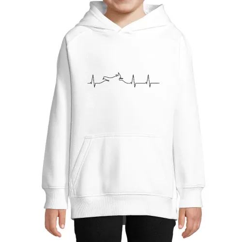 Motorrad Adventure Herzschlag Hoodie