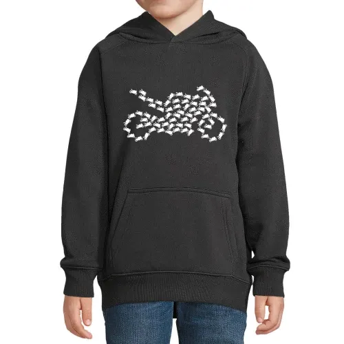 Motorrad aus Motorrädern Hoodie