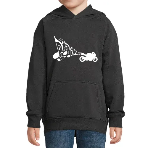 Motorrad Auspuff Musik  Hoodie