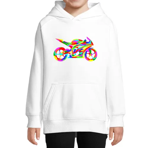 Motorradmosaik Hoodie