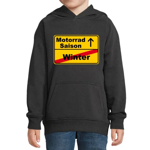 Motorradsaison vs. Winter Hoodie