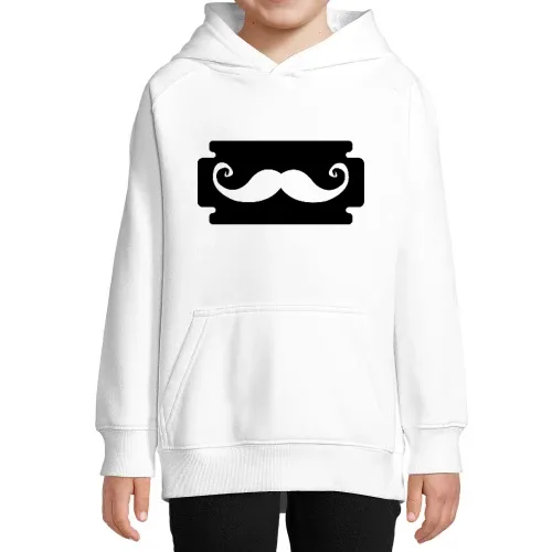 Moustache Rasierklinge Hoodie