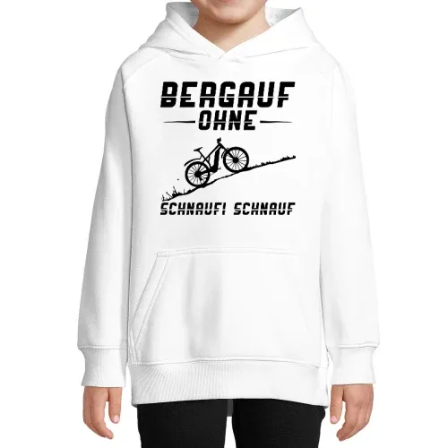 MTB Pedelec Ebike - Bergauf Ohne Schnaufi Schnauf Hoodie
