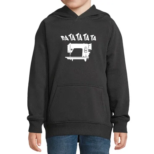 Nähmaschine Ratatata - Näherin Schneiderin DIY Hoodie Kinder Stellar