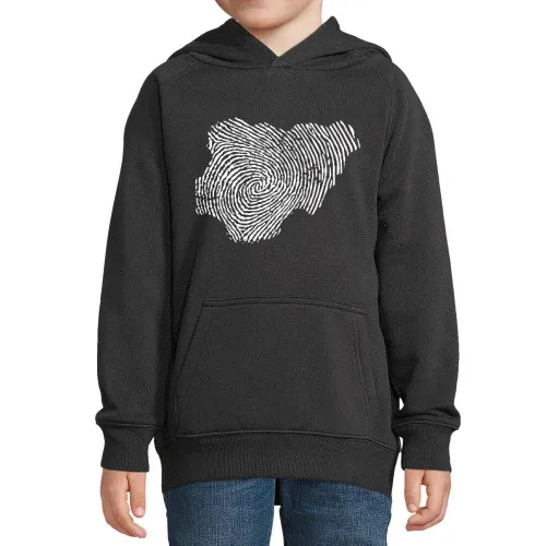Nigeria Fingerabdruck Hoodie