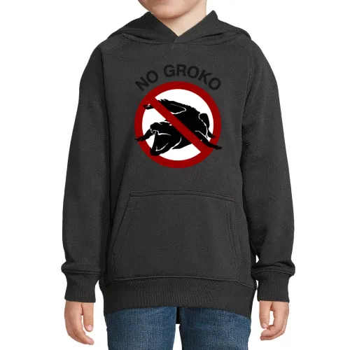 No Groko 2018 Hoodie Kinder Stellar