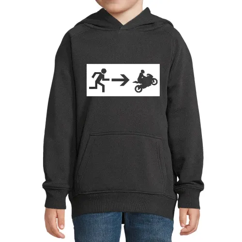 Notausgang Bike Hoodie
