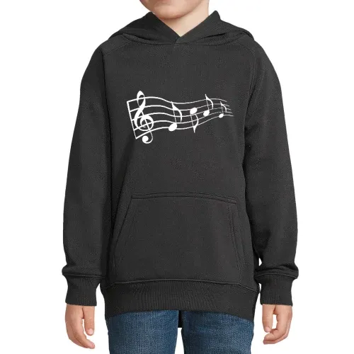 Notensatz mit Schlüssel Hoodie