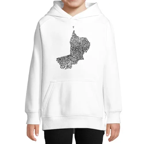 Oman Fingerabdruck Kinder Hoodie Oman Fingerabdruck Hoodie