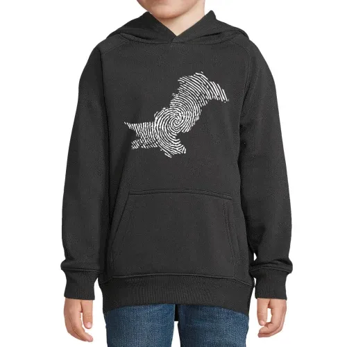 Pakistan Fingerabdruck Kinder Hoodie Pakistan Fingerabdruck Hoodie