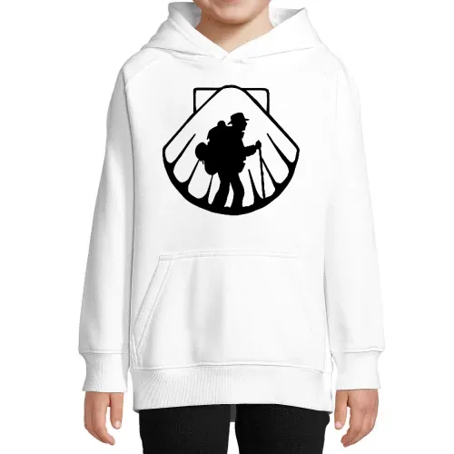 Pilgermuschel 1 Hoodie Kinder Stellar