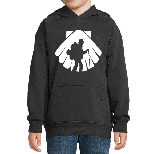 Pilgermuschel 2 Hoodie Kinder Stellar